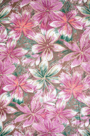 Cotton Kalamkari Print Dark Pink