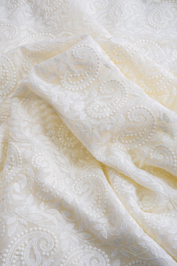 Georgette Half White Self Hakob