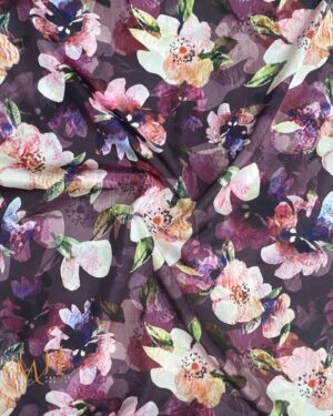 French Crepe Digital Print
