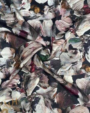 French Crepe Digital Print